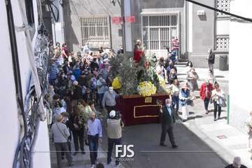 La procesión de La Burrita toma San Juan después de dos años de suspensión por la pandemia/Francisco Javier Santana y Antonio Alí.